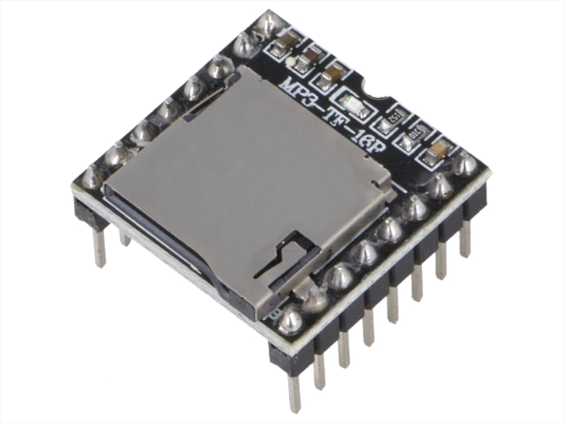 Modul mini MP3, player; 3.3...5VDC, OKY3161-1, OKYSTAR