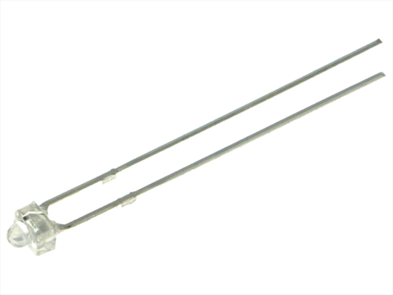 Led 12V, 1.8mm; albastru; 1120mcd; 12V; convex; OSB5SA7331A-12V