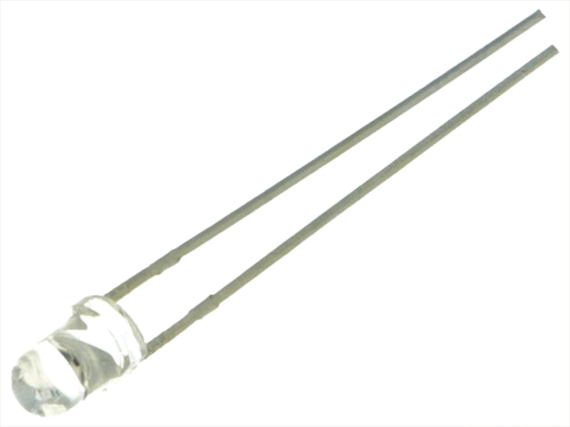 Led 12V, 3mm; galben-verde; 500-750mcd; 12V; convex; OSG8HA3131A-12V