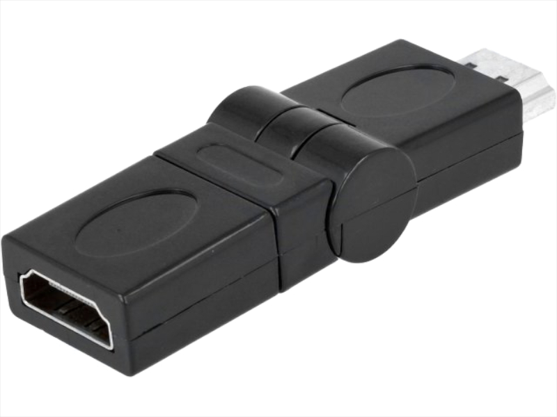 Adaptor, HDMI mama, HDMI tata, mobil 360°, aurit, CA322