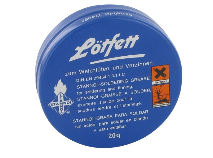 Pasta de lipit, activ, pasta de lipit, 20gr, metal, cupru, bronz, STA940059, STANNOL