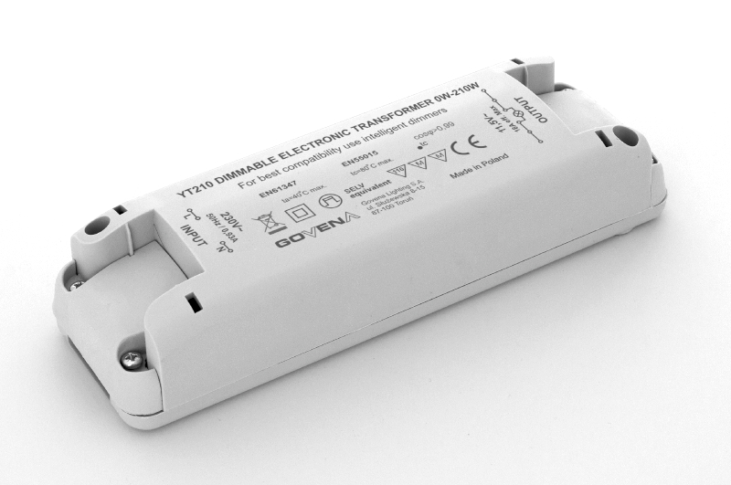 Sursa pentru lampi cu halogen, 230VAC/11.5VAC, 210W, TEG-YT-210