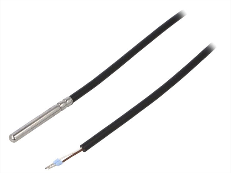 Sonda temperatura, NTC 10K, -40...105°C, 6x50mm, 1.5m, TT4M-10KC8-T105-1500, TEWA TEMPERATURE SENSORS