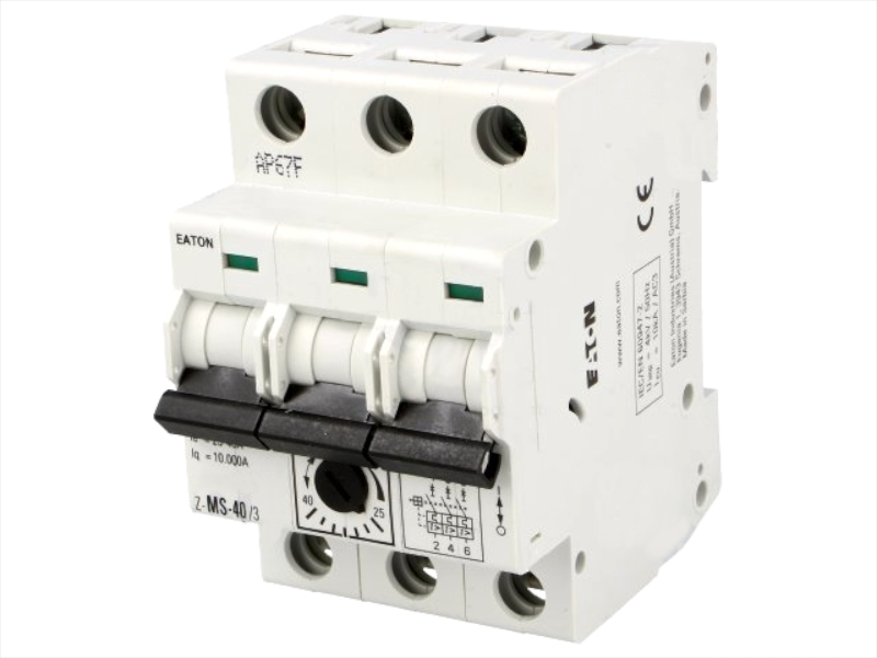 Disjunctor magneto-termic cu reglaj de curent, 25-40A, 3 poli, Z-MS-40/3