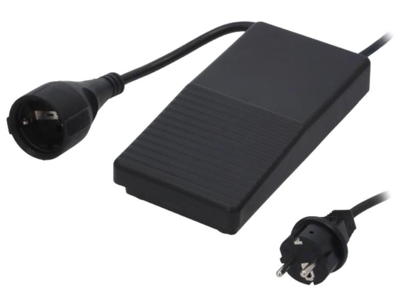 Pedala cu contact electric, 6A, ON-(ON), DPST-NO, 02410.1001-03, MARQUARDT