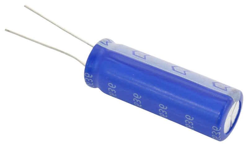 Condensator; 25F, 2.7V, supercondensator, 16x25mm, SCCU25B256SRB, AVX