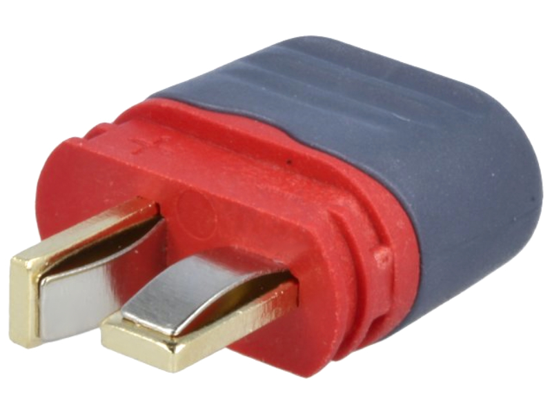 Mufa alimentare DC; 25A, 500V, tata, 2 PINI, pe cablu, contacte aurite, AM1015E-M, AMASS