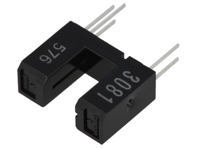 EE-SX3081, senzor optic cu fanta, 5mm, DARK-ON, 4.5...16V DC, OMRON