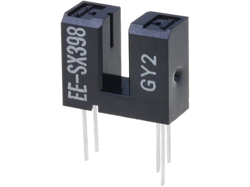 EE-SX398, senzor optic cu fanta, DARK-ON, OMRON