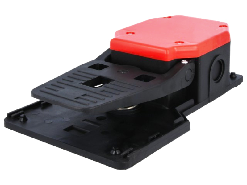 Pedala cu contact electric, monostabil, ON-(ON), SPST-NO, SPST-NC, 6A, 250V, IP53, PA20100, PIZZATO