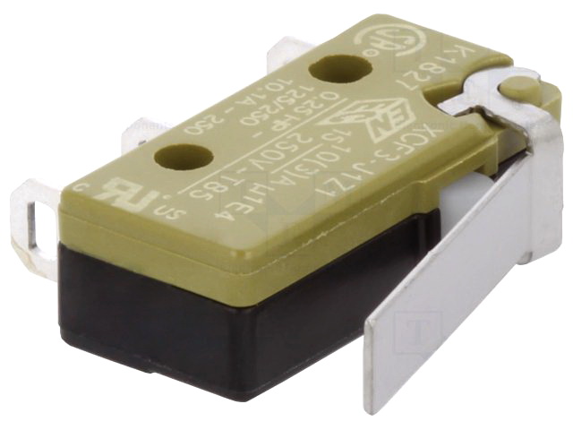 Microintrerupator cu maneta, cu rola 5A, 250V, XCF3-J1Z1, SAIA-BURGESS