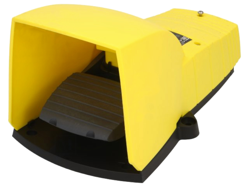 Pedala cu contact electric, 3A, ON-(ON), SPST-NO + SPST-NC, IP55, XPEY310, SCHNEIDER ELECTRIC