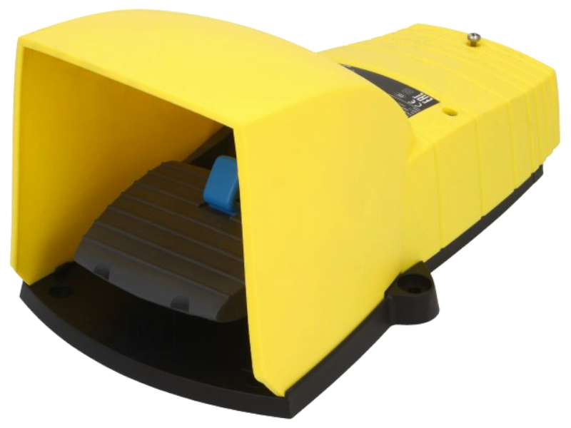 Pedala cu contact electric, 3A, ON-(ON), SPST-NO + SPST-NC, XPEY510, IP55, SCHNEIDER ELECTRIC