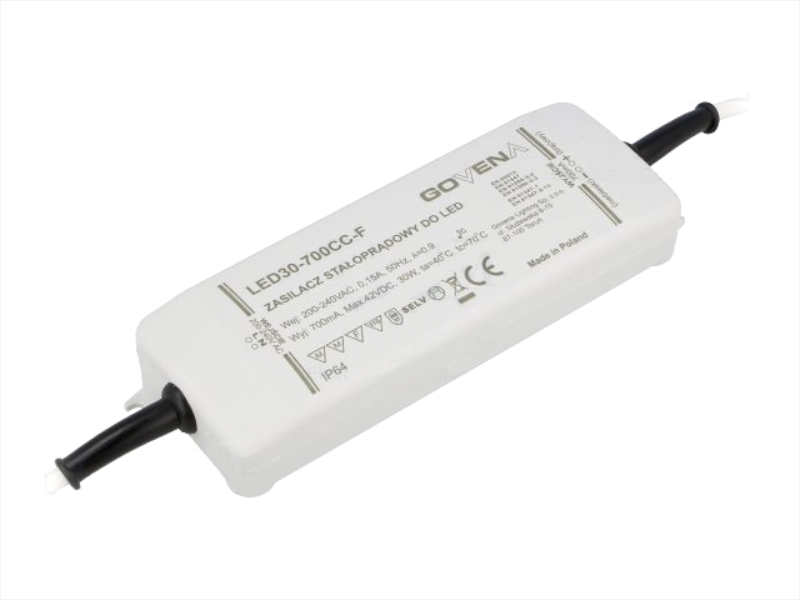Sursa alimentare leduri, 30W, 10-50VDC, 0.7A, Z-LED-30W-700CC-F-IP64, GOVENA
