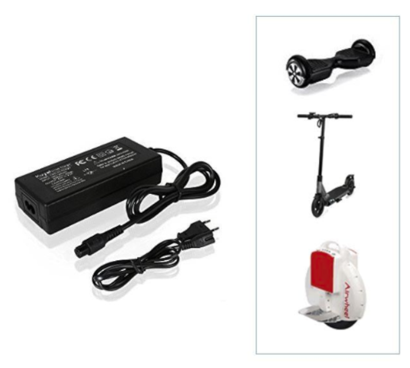 Incarcator 42VDC, 2A, Hoverboard, PSE50259-EU, CLASSIC