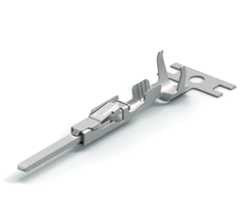 Terminal tata, argintat, 0.32mm2, MCON 1.2, 22-24AWG,  2141114-3, TE CONNECTIVITY