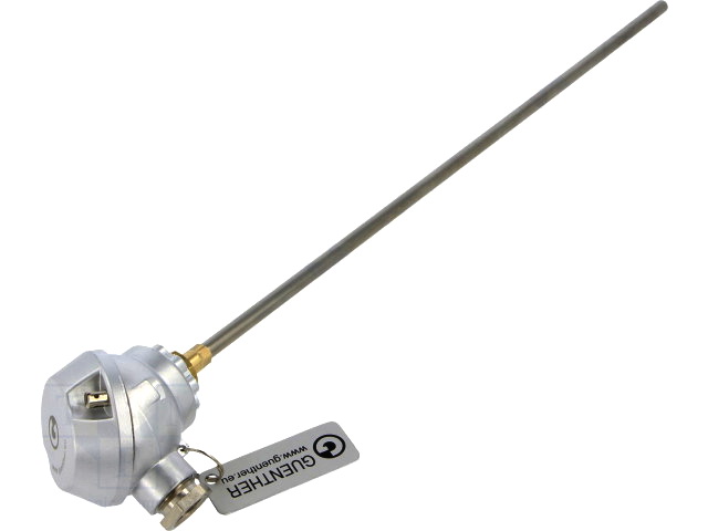 Sonda temperatura, -40/+1000C, termocuplu K, 6x300mm, cutie borne, 20-204007990300.TM, GUENTHER