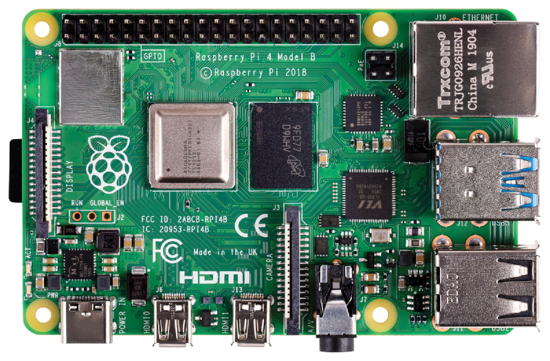 Modul Raspberry Pi4, Model B, BCM2711, SoC, 4GB, DDR4 RAM, USB 3.0, RPI4-MODBP-4GB, RASPBERRY-PI