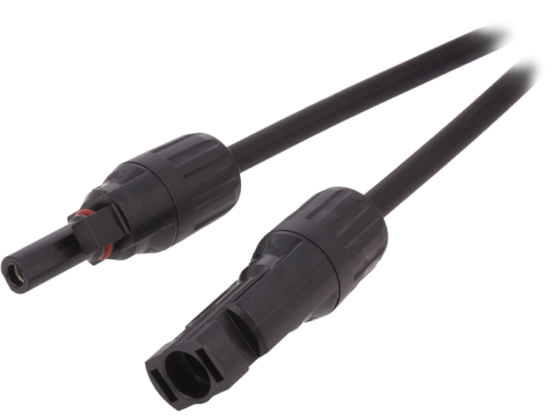 Cablu panou solar, 4mm2, MC4-MC4, tata, mama, 10m, MC4-10M-MF-CABLE
