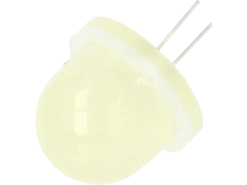 Led 16mm, galben, 600-3000mcd, convex, 4.2-4.4V, CQL-735-2, POLAM-ELTA