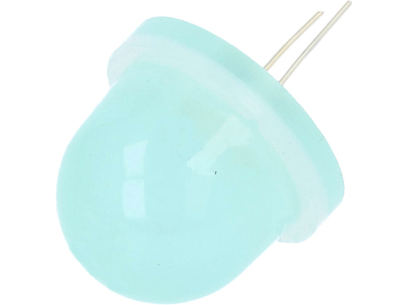 Led 16mm, verde, 550-1800mcd, convex, 3.1-3.2V, CQL-736, POLAM-ELTA