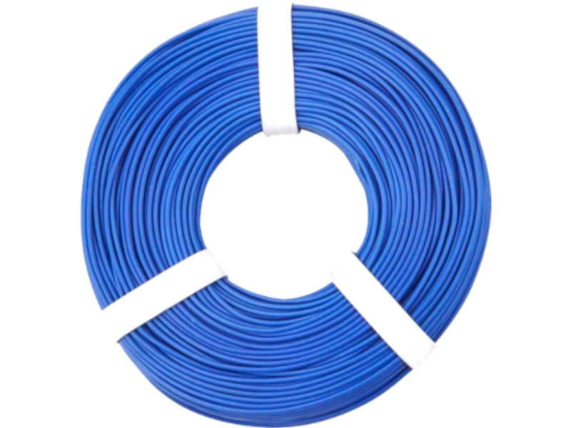 Conductor 1x0.25mm2, cupru, albastru, litat, izolatie PVC, 100V, 85C, 125-052, DONAU