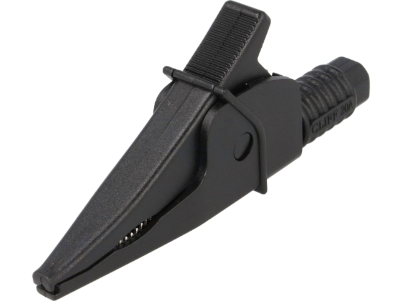 Borna crocodil, 20A, 1kV, negru, FCR79900B, CLIFF