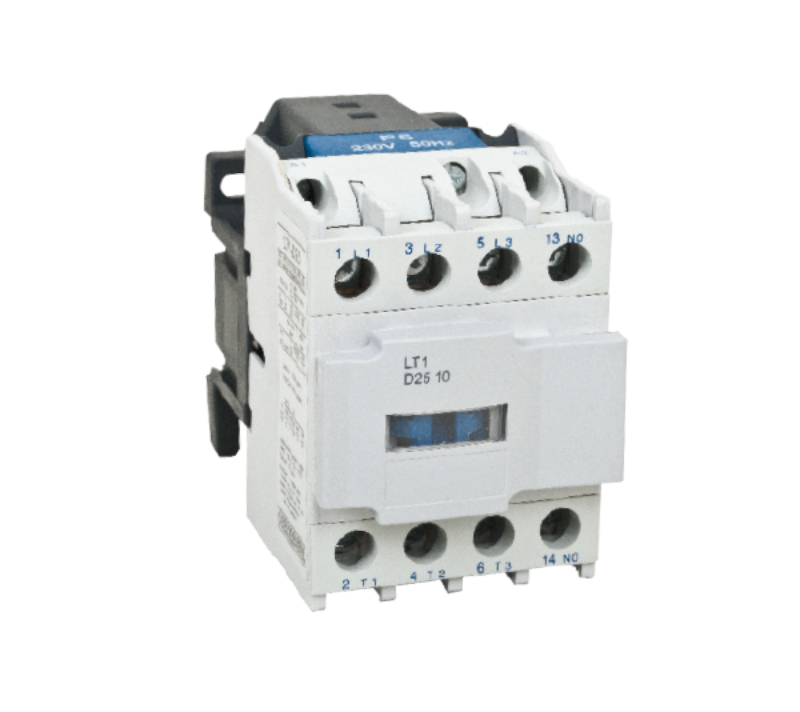 Contactor 400VAC, 18A, 3PNO, auxiliar 1xNC, AC3, LT1-D1801-18A-400V