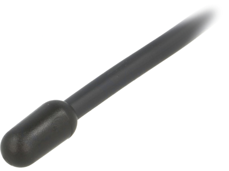 Sonda temperatura, NTC 10K, -10...100°C, 9x18.4mm, 3m, NTC-03, ZAMEL