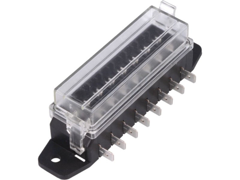 Cutie suport sigurante auto, 8 pozitii, unival, 19mm, 135A, 32V, 0100590, MTA