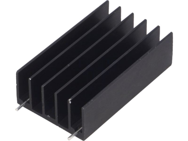 Radiator AL, TO220, TO247, 50x30x15mm, 6.6K/W, RAD-DY-GF/5