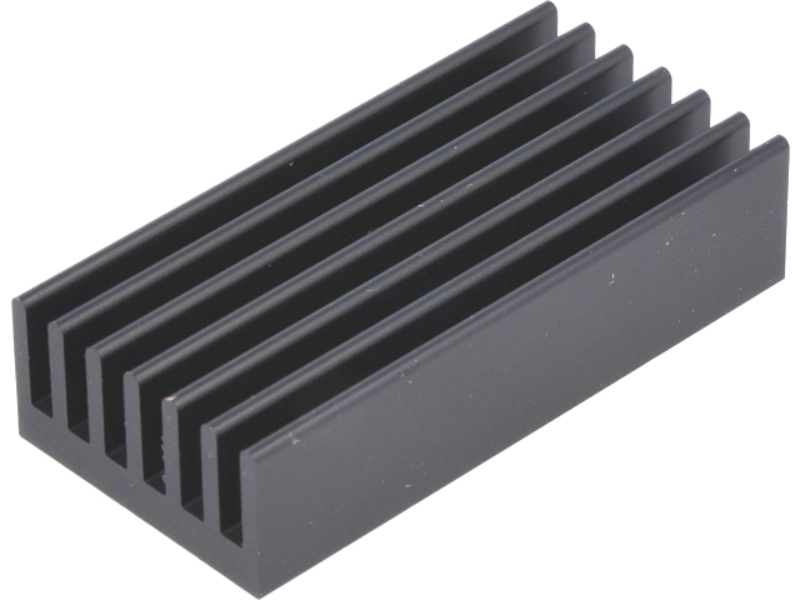 Radiator Al, 50x24.2x12.3mm, SK551-50SA