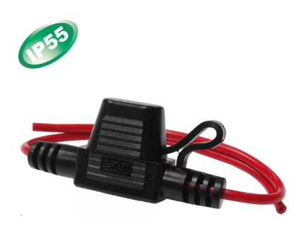 Soclu sigurante auto, 30A, 12awg, 32V, 9.1mm, micro2, R3-90A, SCI