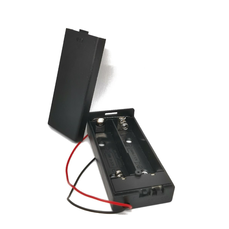 Suport acumulator, 18650, intrerupator, 2 baterii, fire, 114090053, SEEED