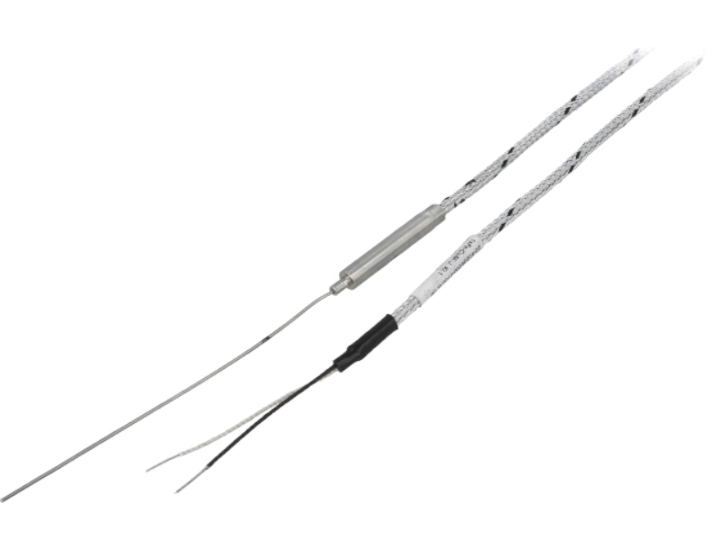 Sonda temperatura, termocuplu J, 1x150mm, 0...400°C, 2m, fibra sticla, 20-40204299-0150.G.TM, GUENTHER