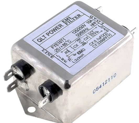 Filtru antiparazitare, pt aparate de sudura, 5A, 250V, FYE05T1L2