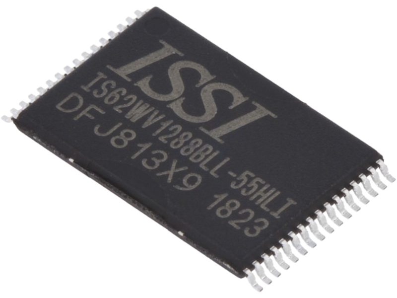 Memorie 1MBIT, SRAM, 128k x 8bit, IS62WV1288BLL-55HLI