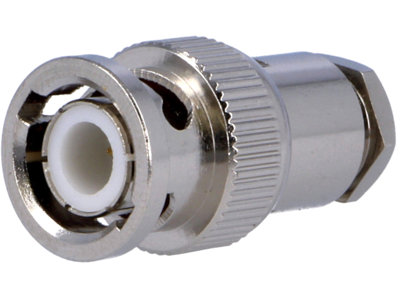 Mufa BNC dreapta, tata, 50 ohm, 1GHz, 3C2V, RG141, RG58, BNC-141