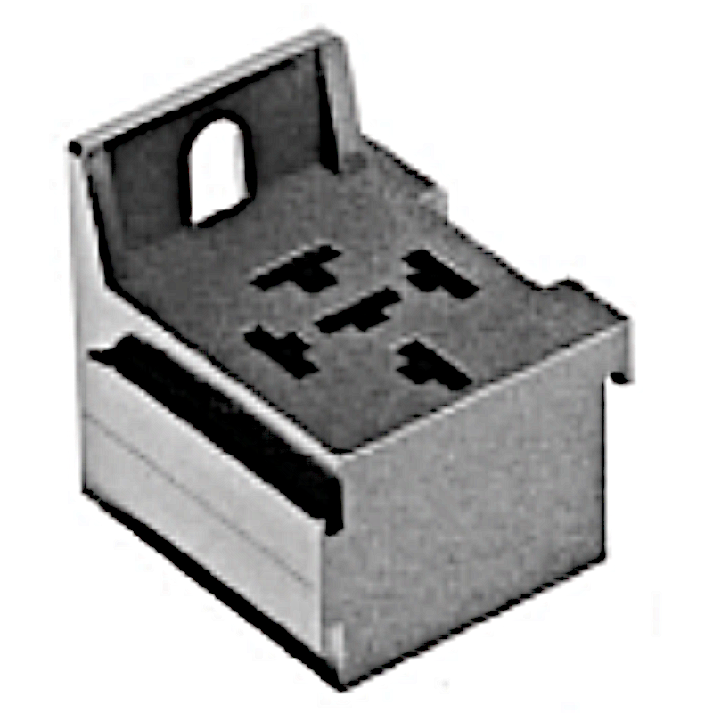 Soclu releu auto, 40A, 60A, 5 pini, papuci 6.3mmmm, DZ85AB-5-WH2, DURAKOOL