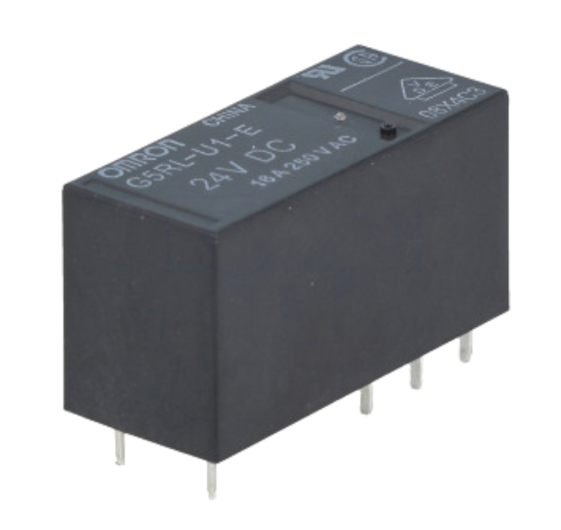 Releu 24VDC, SPDT, 16A, BISTABIL, 1 BOBINA, G5RL-U1-E-24DC, OMRON