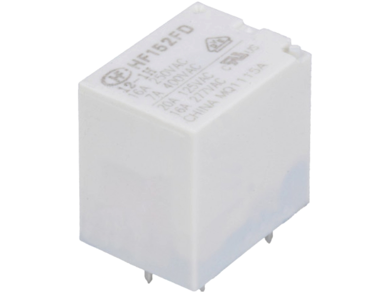 Releu 12VDC, 20A, SPST-NO, rm2, HF152FD/012-1H