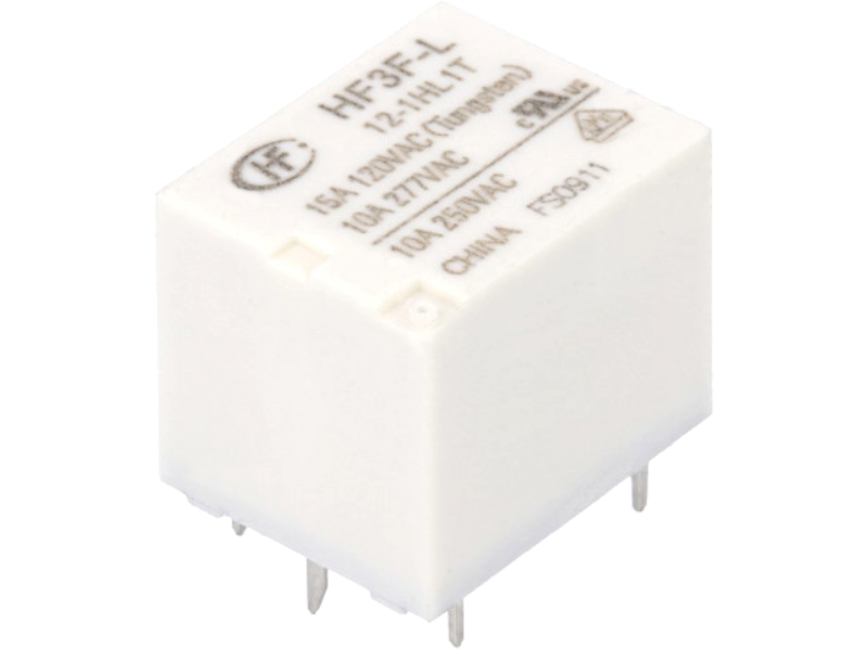 Releu 12V, SPST-NO, 15A, HF3F-L/12-1HL1T, HONGFA