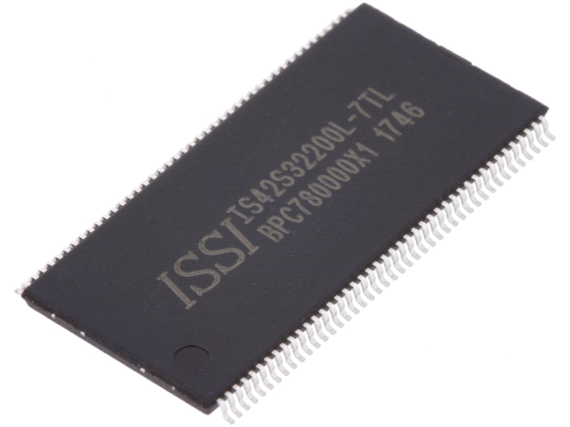 Memorie 64MBIT, SDRAM, 512k x 32bit x 4, IS42S32200L-7TL