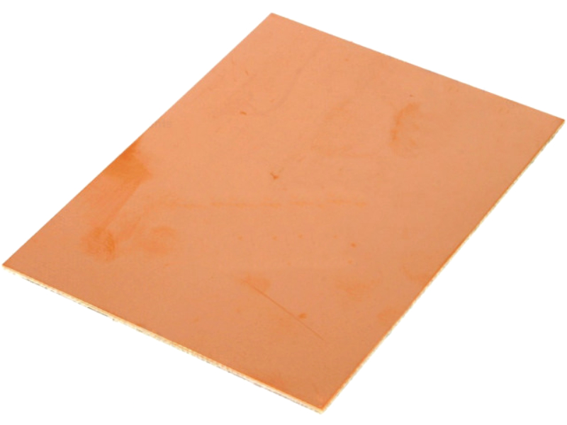 Cablaj simplu placat, 75x100mm, 1.5mm, 70µm, LAM75X100B1.5