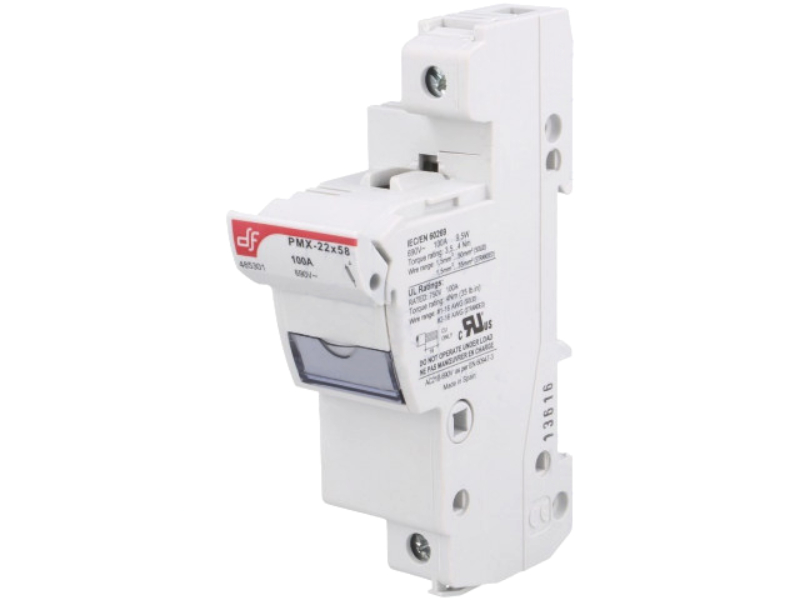 Suport sigurante, 22x58mm, 100A, 690VAC, 750VDC, sina, PMF22X58-1