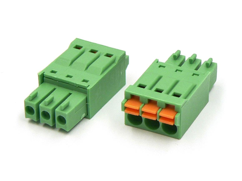 Regleta, 3 pini, verde, 3.5mm, SHM03-3,5-E