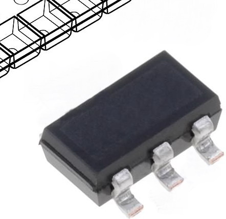 BCR450, LED DRIVER, 8-27V, 90mA, 1W, 3W