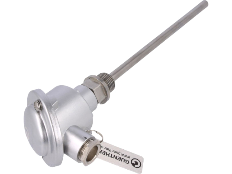 Sonda temperatura, PT100, 6x300mm, 0-400C, 3 fire, M10, 51-22676300-0300, GUENTHER