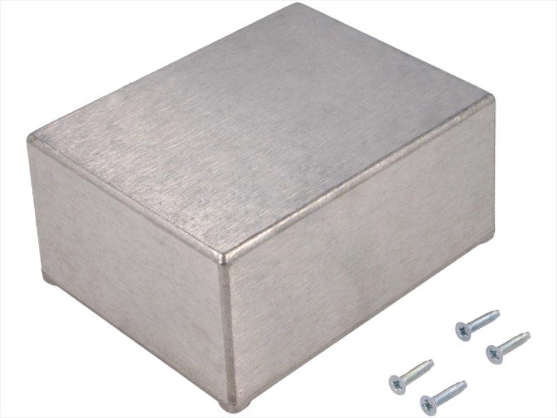 Cutie aluminiu, 93.5x119x56.5mm, montare perete, ALU-G0234