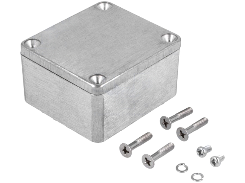 Cutie aluminiu, 58x64x35mm, montare perete, IP65, ALU-G104